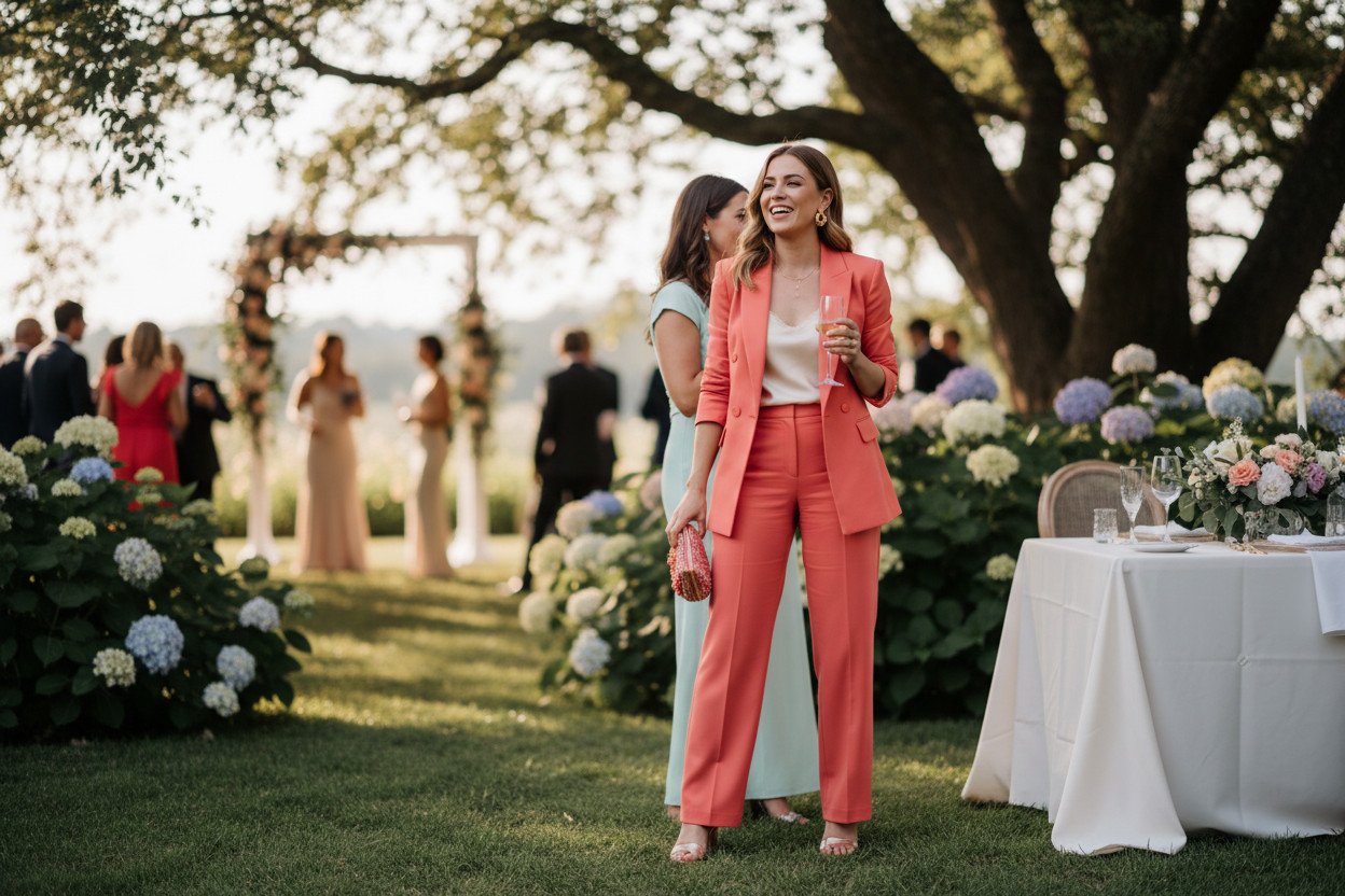 Garnitur na ślub lub chrzciny — kiedy formalna okazja wymaga koloru