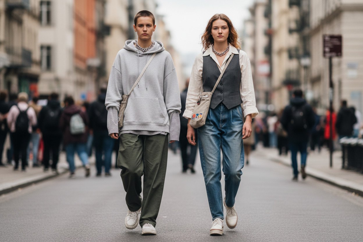 Jak nosić ubrania genderless — praktyczne podejście do stylizacji