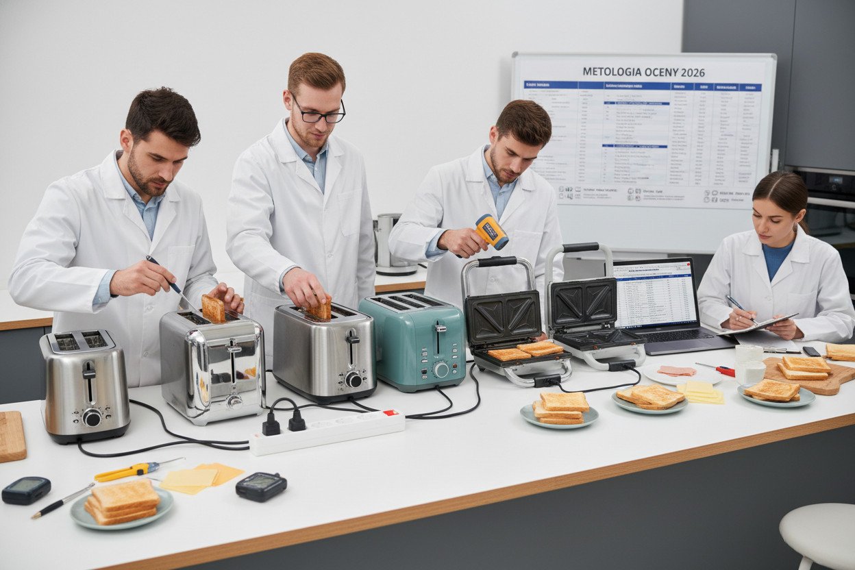 Jak testowaliśmy tostery i opiekacze — metodologia oceny