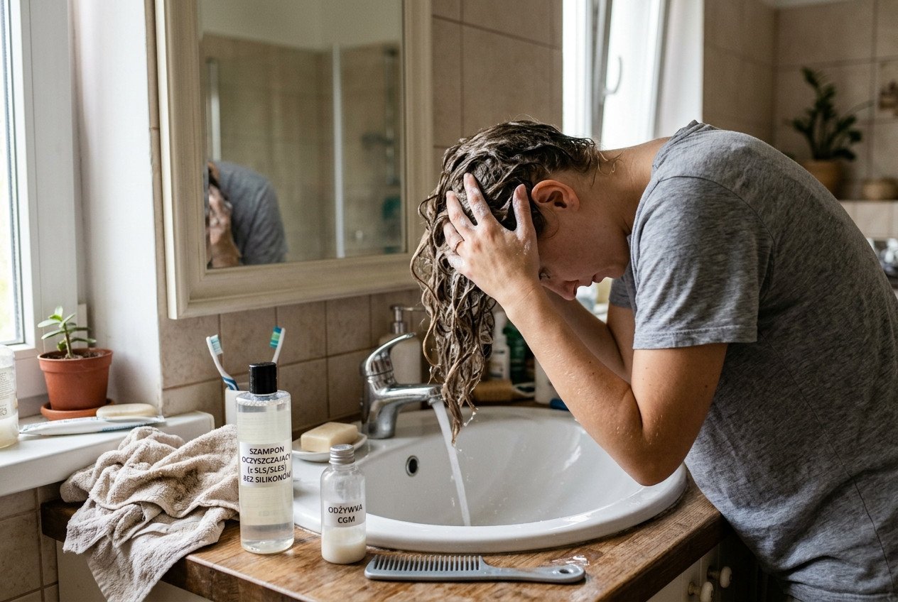 Resetowanie włosów — pierwszy krok przed przejściem na CGM