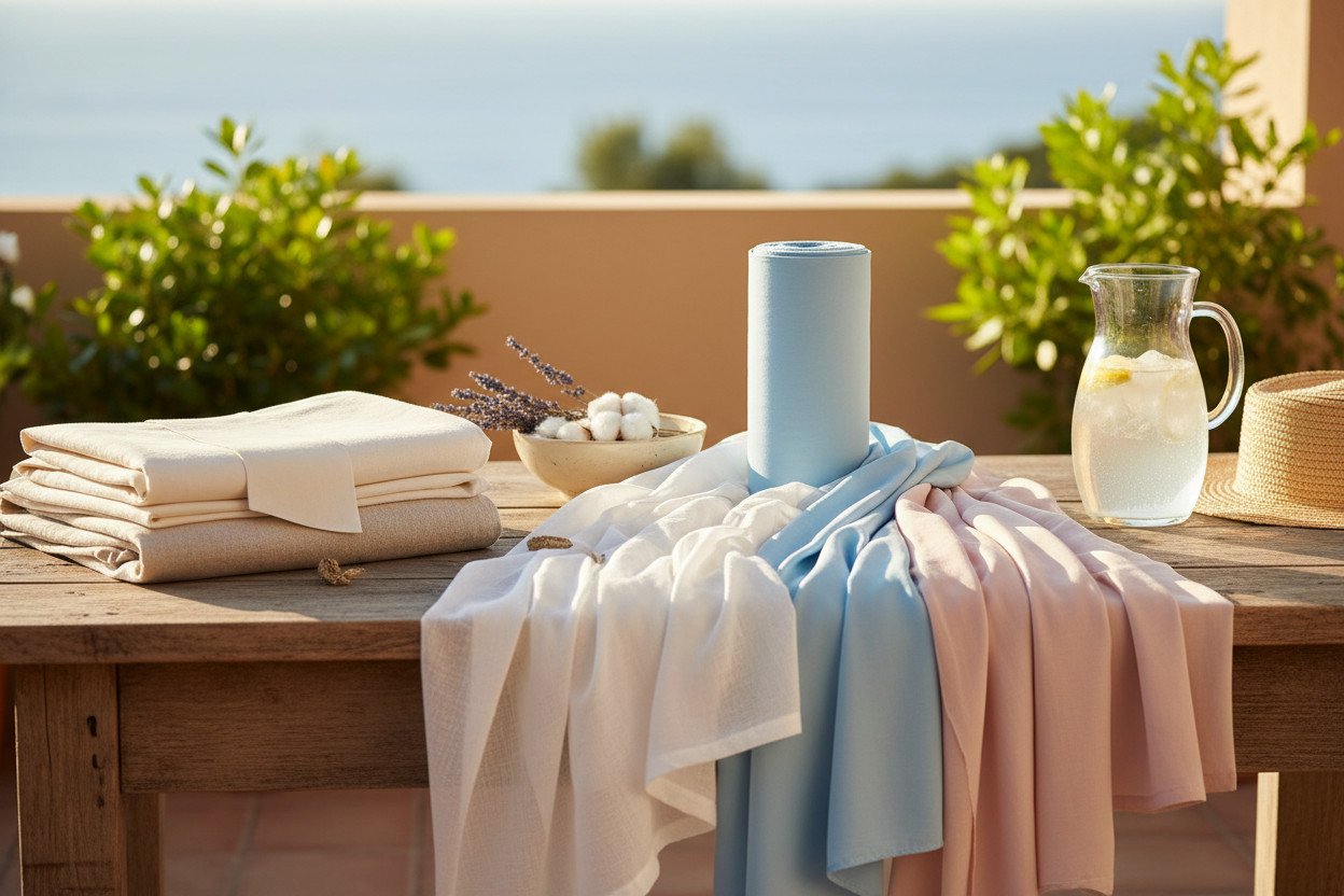 Tkaniny na lato — co kupować, żeby przetrwać upały