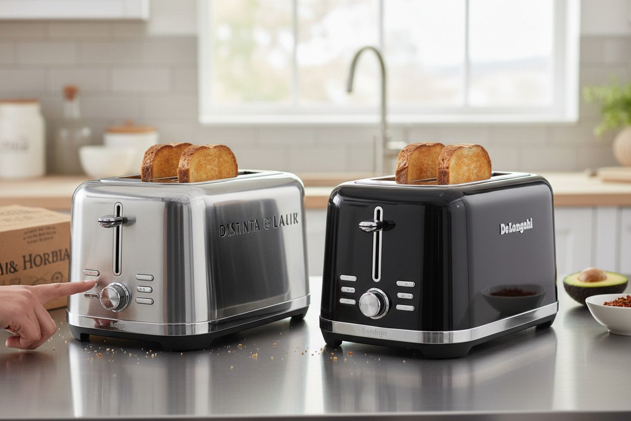 Tostery premium — Sage i De'Longhi pod lupą